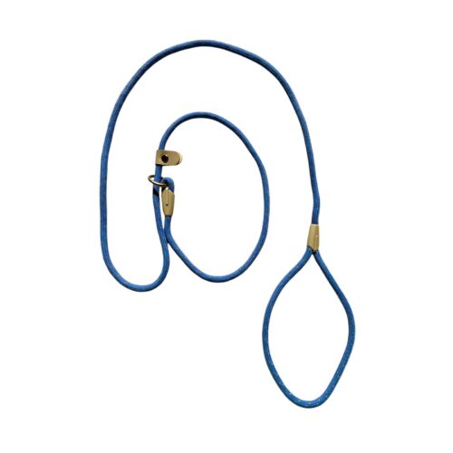 Candy Paw Slip Leash Denim Blue
